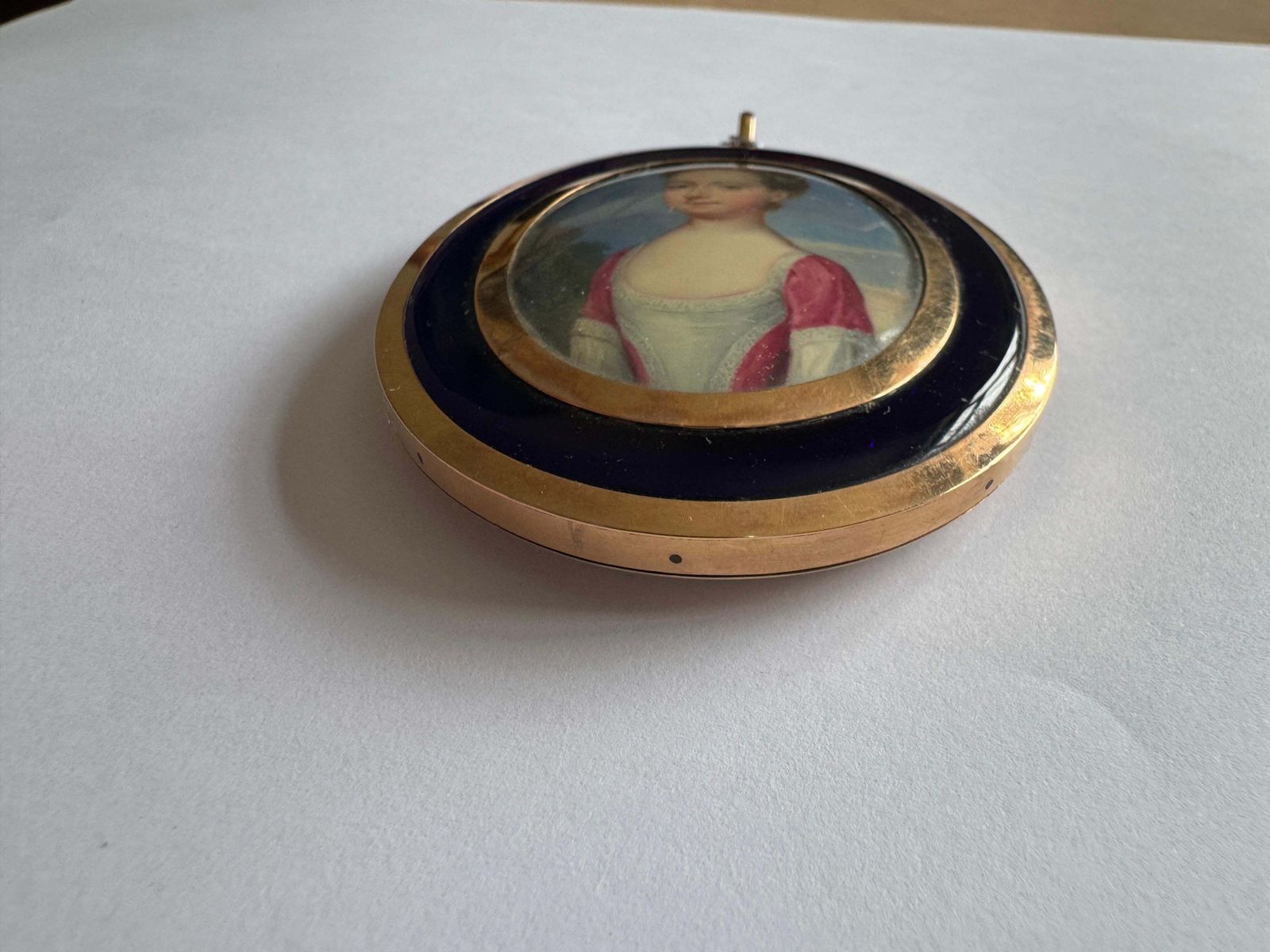 18th Century Portrait Miniature Attributed To Christian Friedrich Zincke photo buy