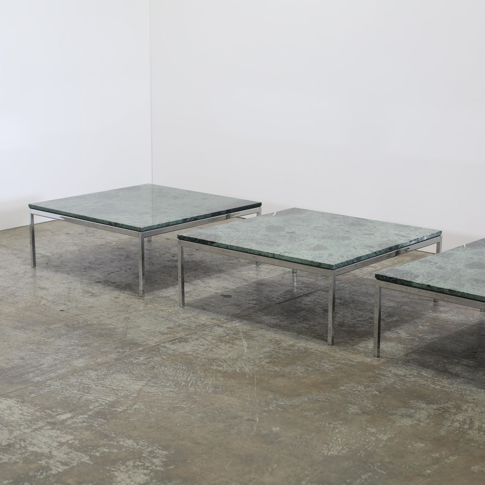 Florence Knoll Coffee Table With Verde Alpi Marble Top photo buy