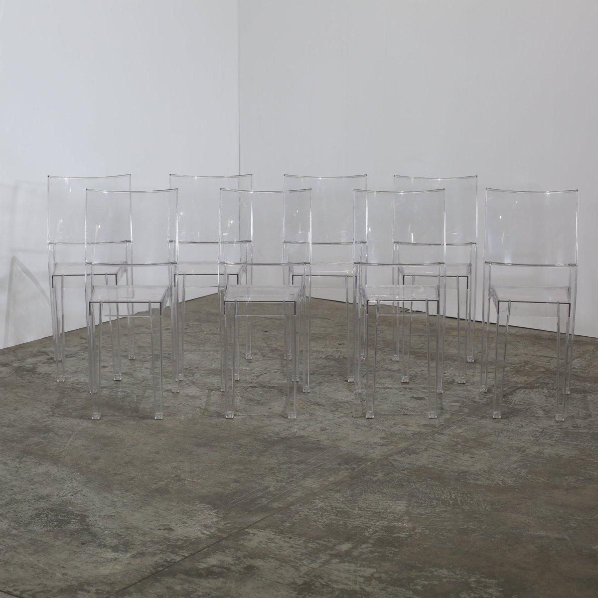 photo for sale Kartell La Marie Chairs By Philippe Starck, Set Of Eight