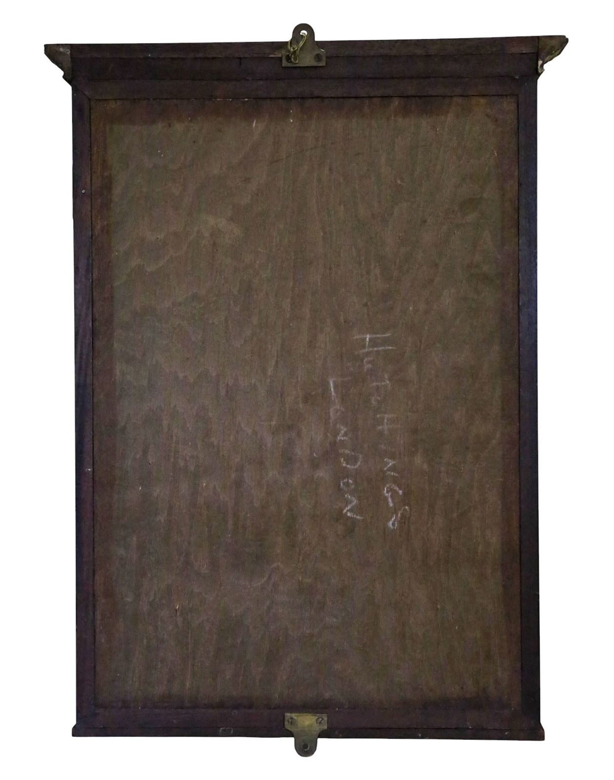 Antique C.1900 Inlaid Mahogany Wall Collectors Cabinet – Fine Quality Menu / Display Cabinet photo 795.0