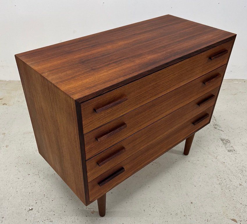 Rosewood Chest Of Drawers By Kai Kristiansen For Feldballes photo furniture