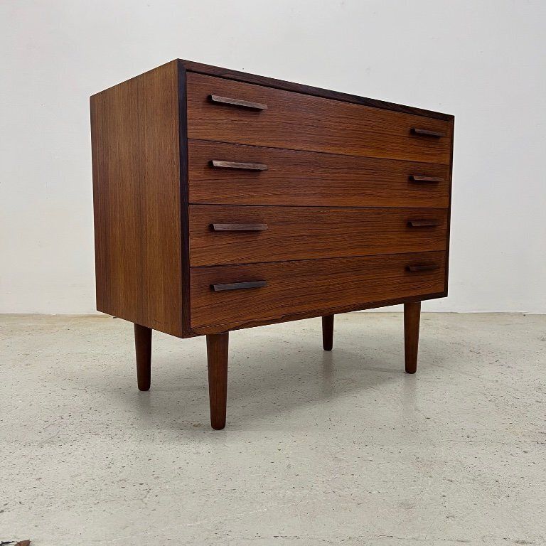 Rosewood Chest Of Drawers By Kai Kristiansen For Feldballes photo 739.0
