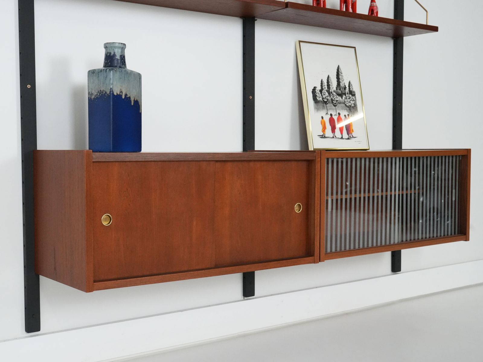 Teak System Bookcase, Danish Design, 1960s, Production: Denmark photo buy