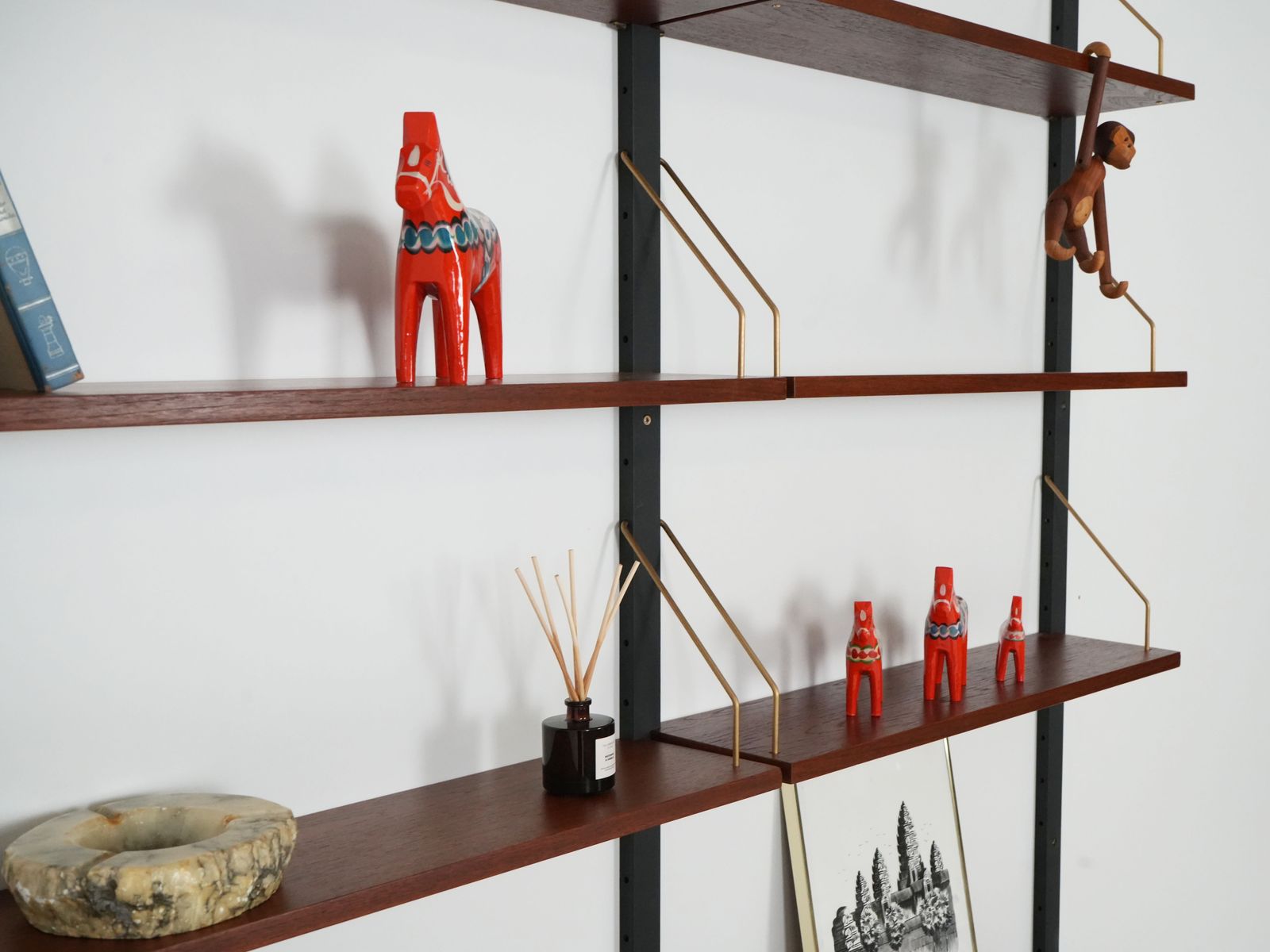 photo furniture Teak System Bookcase, Danish Design, 1960s, Production: Denmark