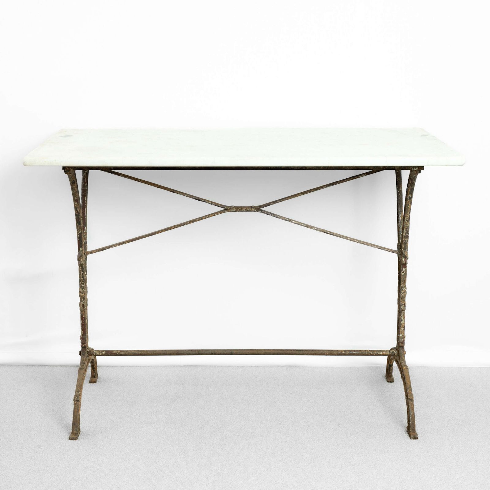 Antique Marble Garden Table, 1900s photo 821.0