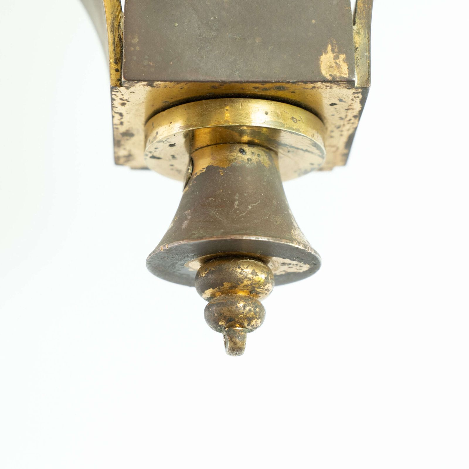 French Brass Art Deco Pendant Light photo Lighting