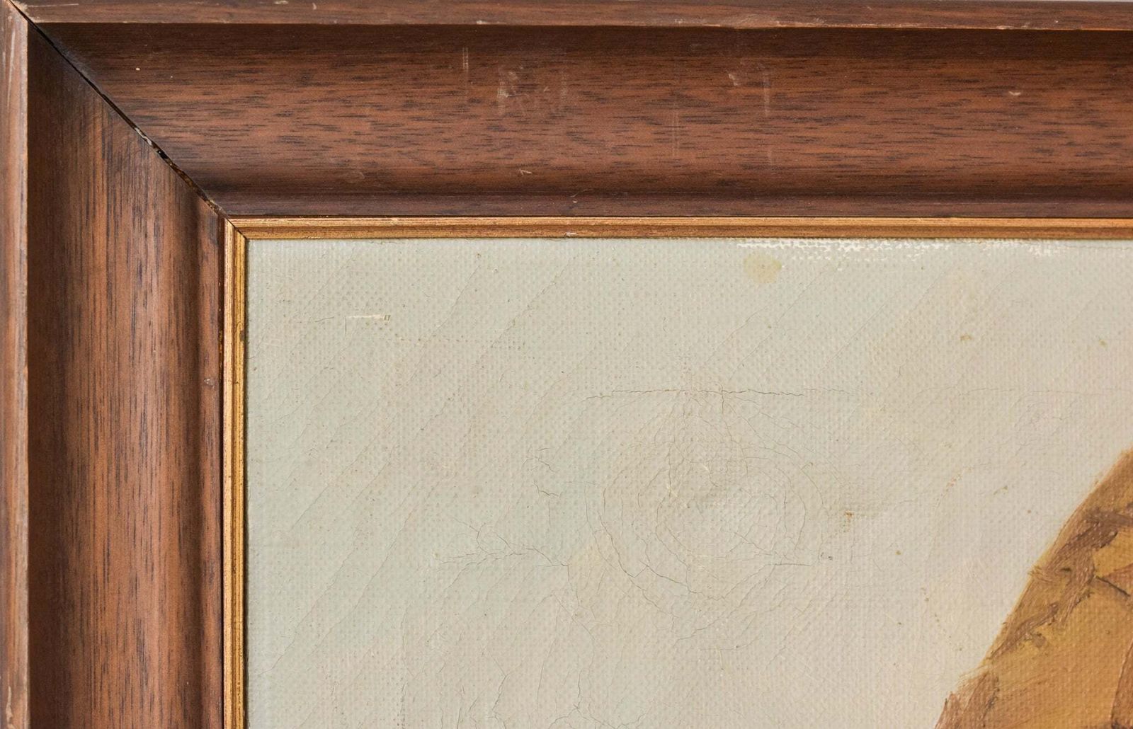 Schilderij Van Een Oude Visser Met Strohoed Door S. Chen photo buy