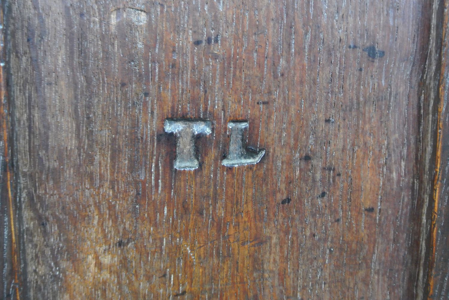 Wonderful 17th Century Welsh Oak Chair   Initialled C. 1660 photo Furniture