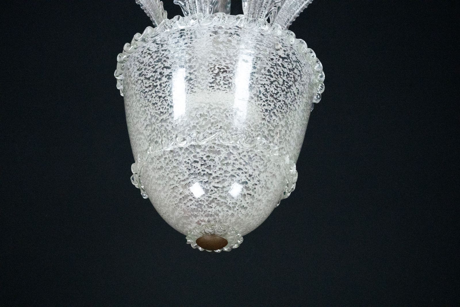 Vintage Italian Murano Glass Chandelier From The 1930s photo buy