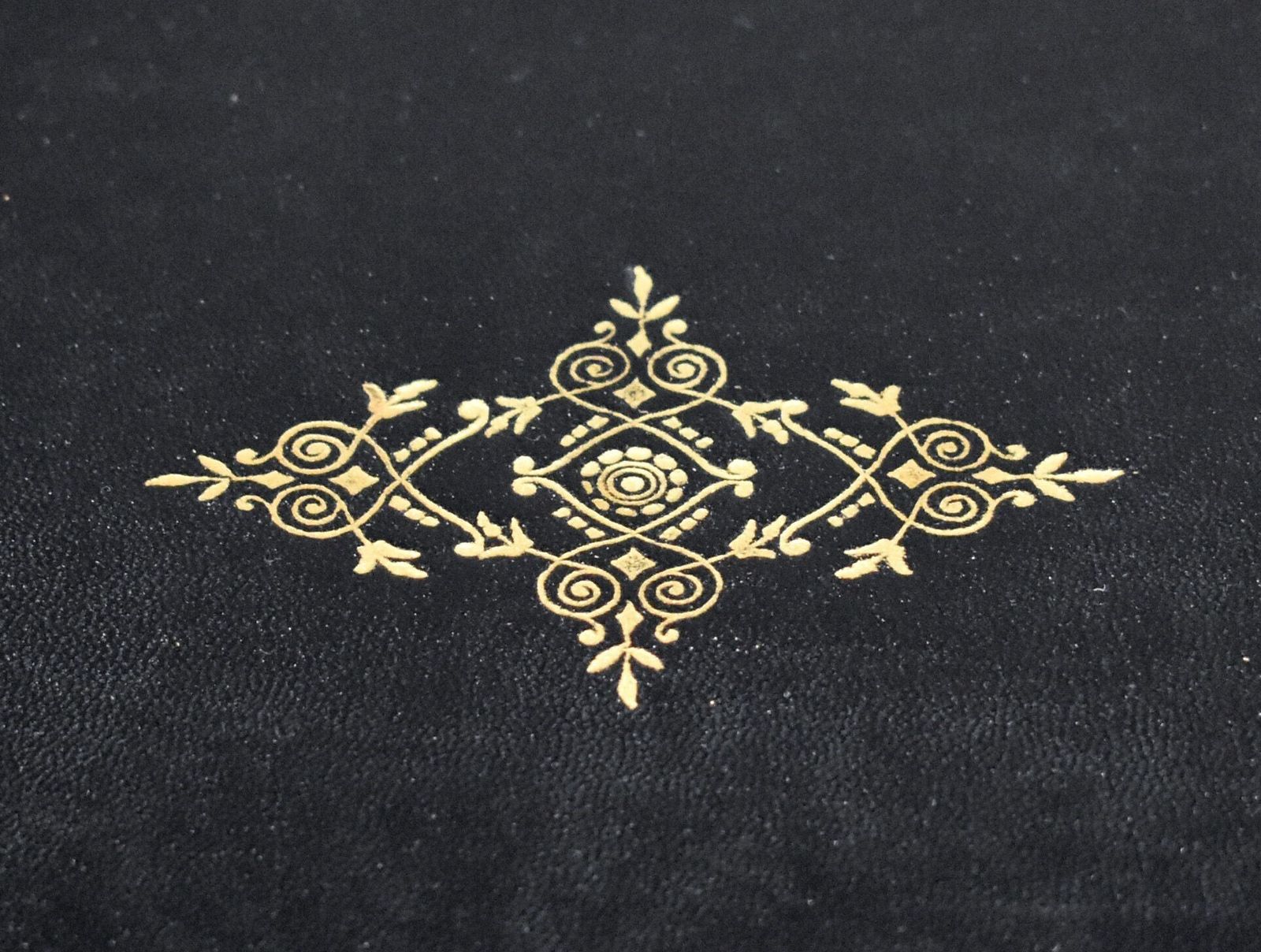 Furniture 19th Century French Brass Inlaid Mahogany Writing Table photo