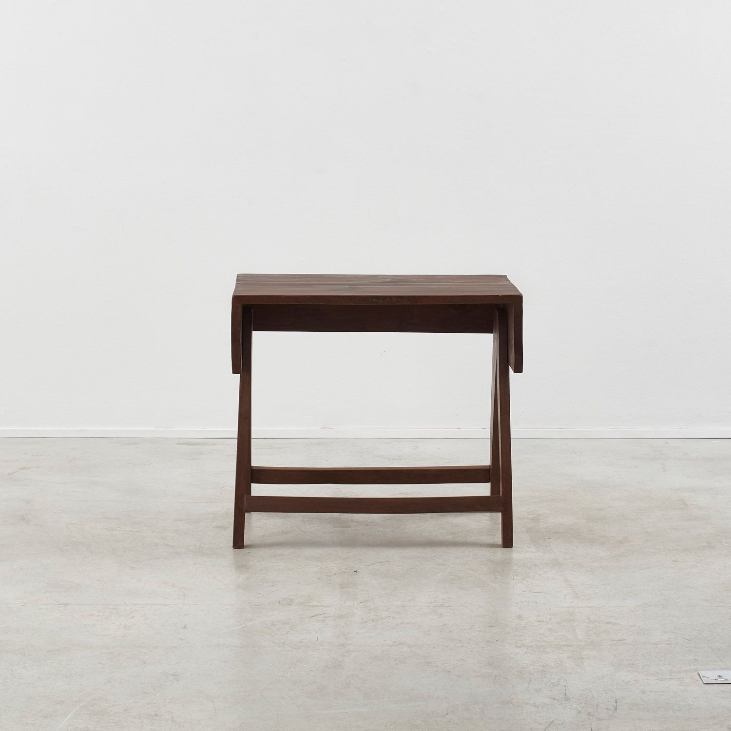Pierre Jeanneret Teak Student Desk Chandigarh, France, 1960s