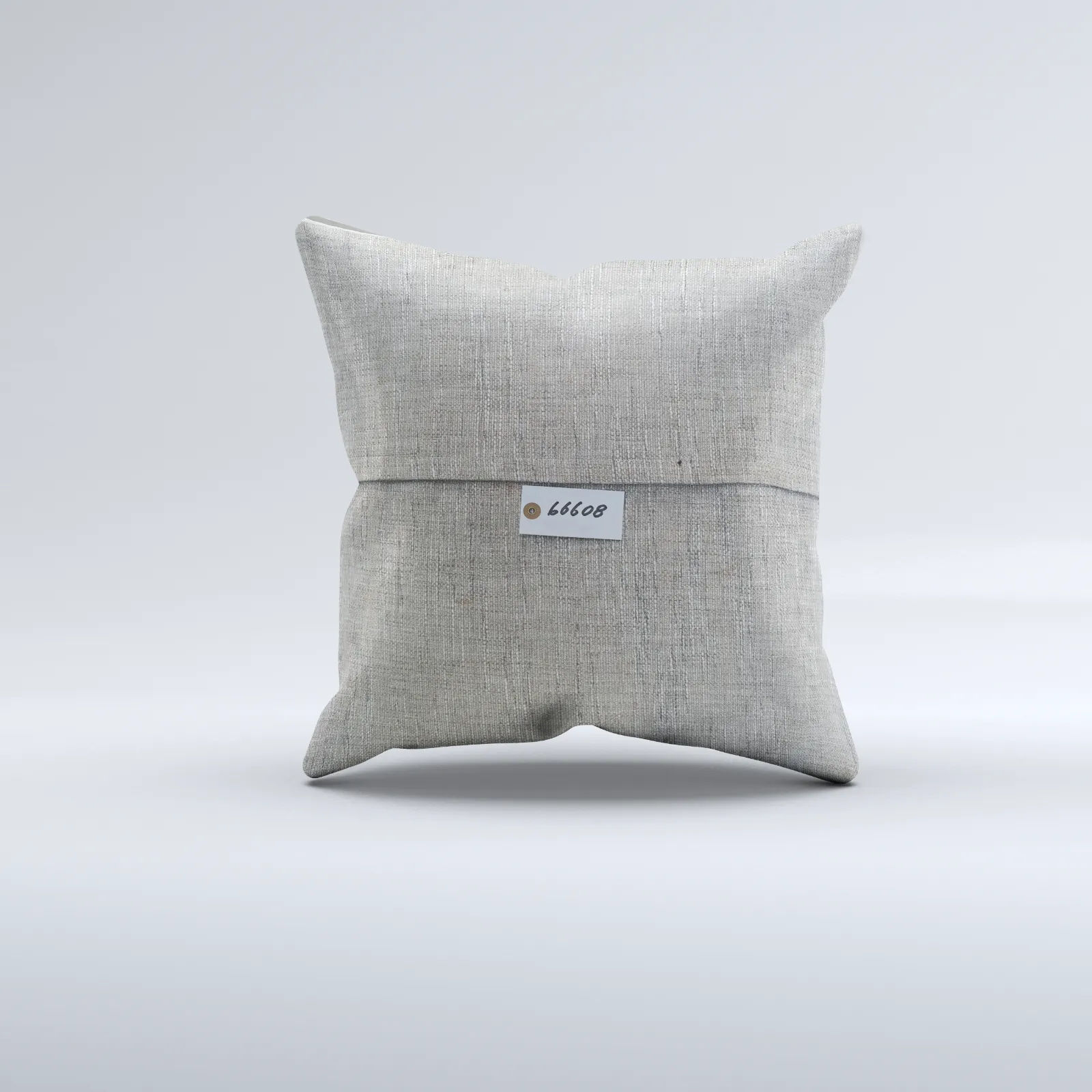 Kilim Cushion Cover 60x60 Cm Square Wool Large Pillowcase Vintage Turkish 66608 photo Textiles