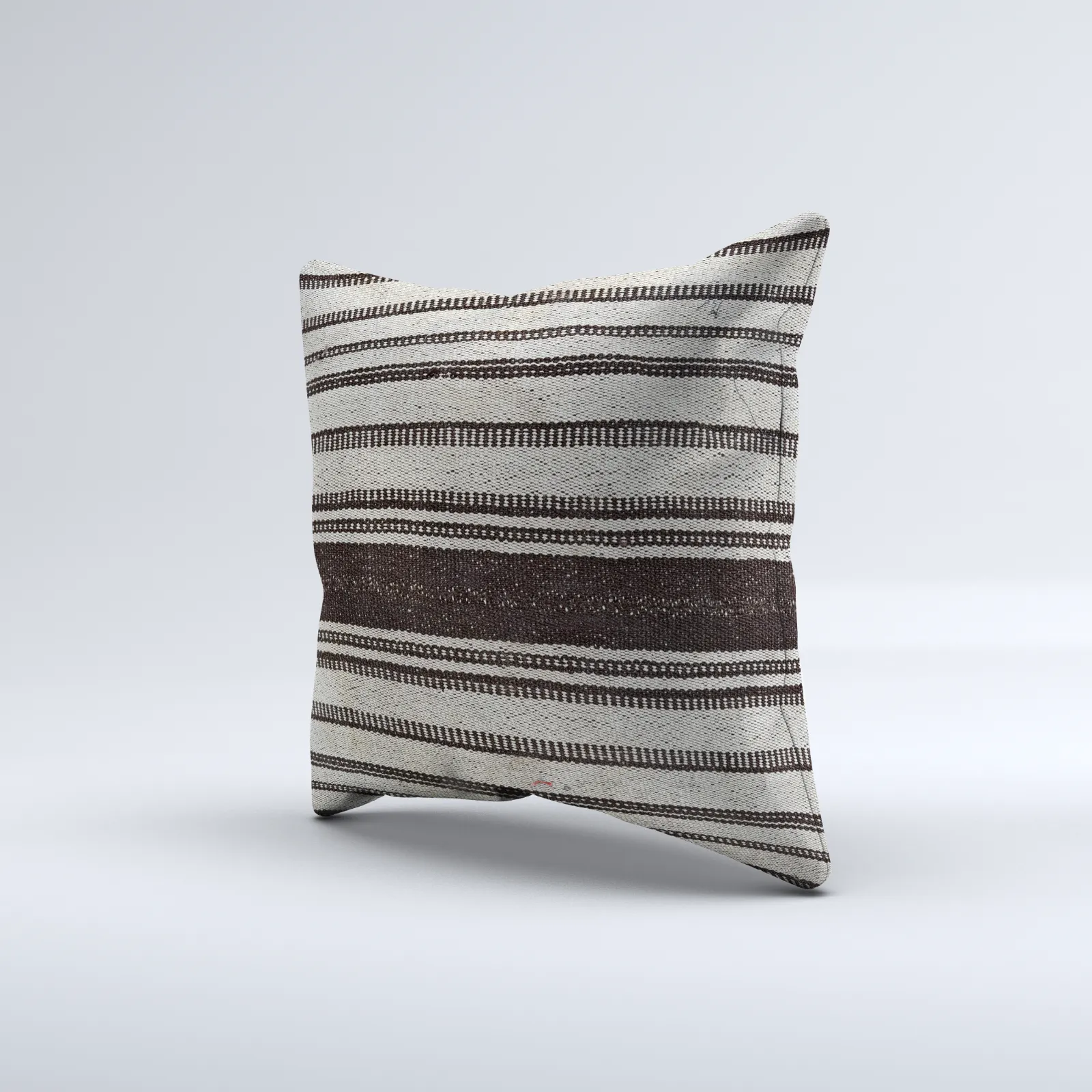 Kilim Cushion Cover 60x60 Cm Square Wool Large Pillowcase Vintage Turkish 66596 photo furniture