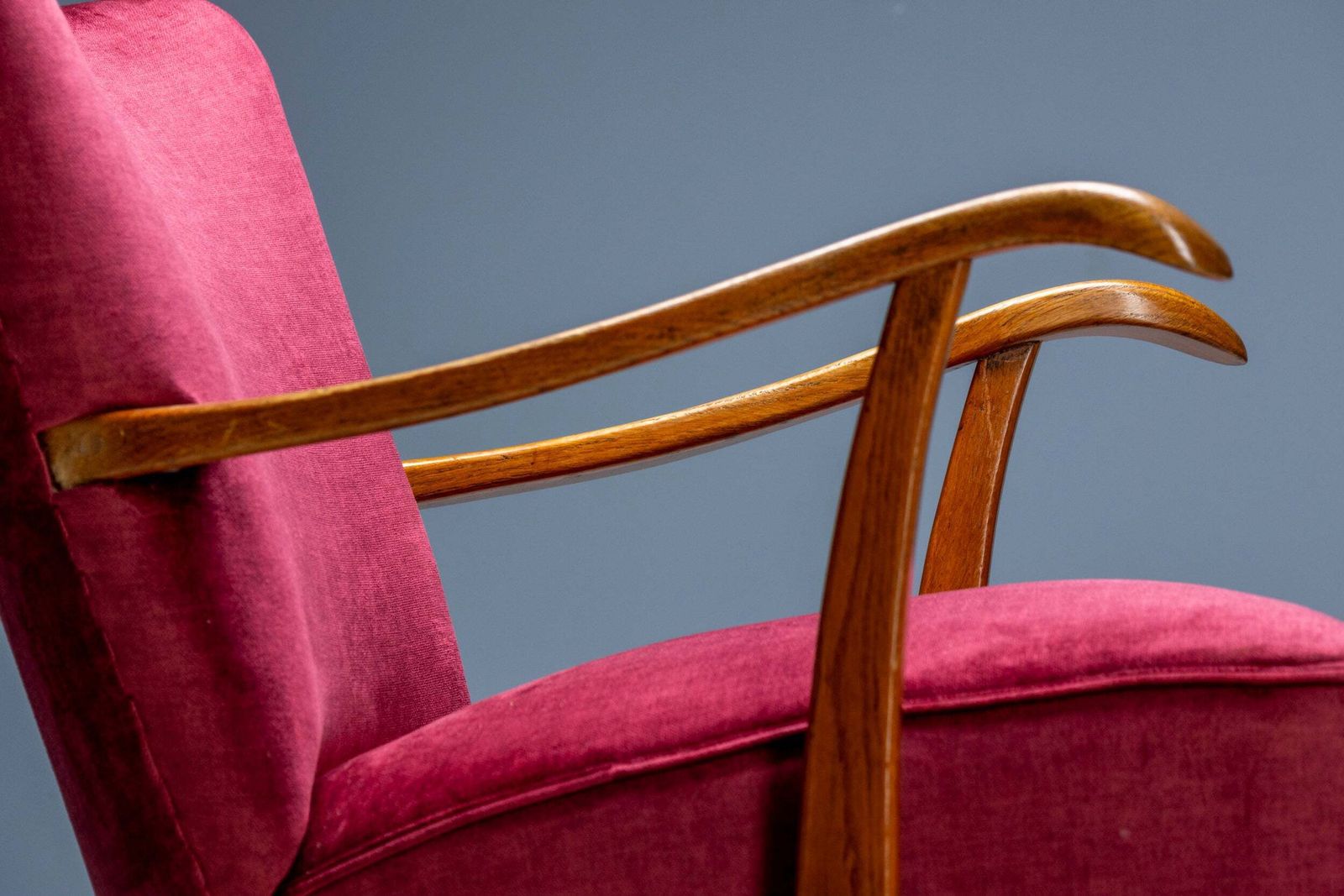 Pair Of Art Deco Armchairs, 1930s, Czechoslovakia photo for sale