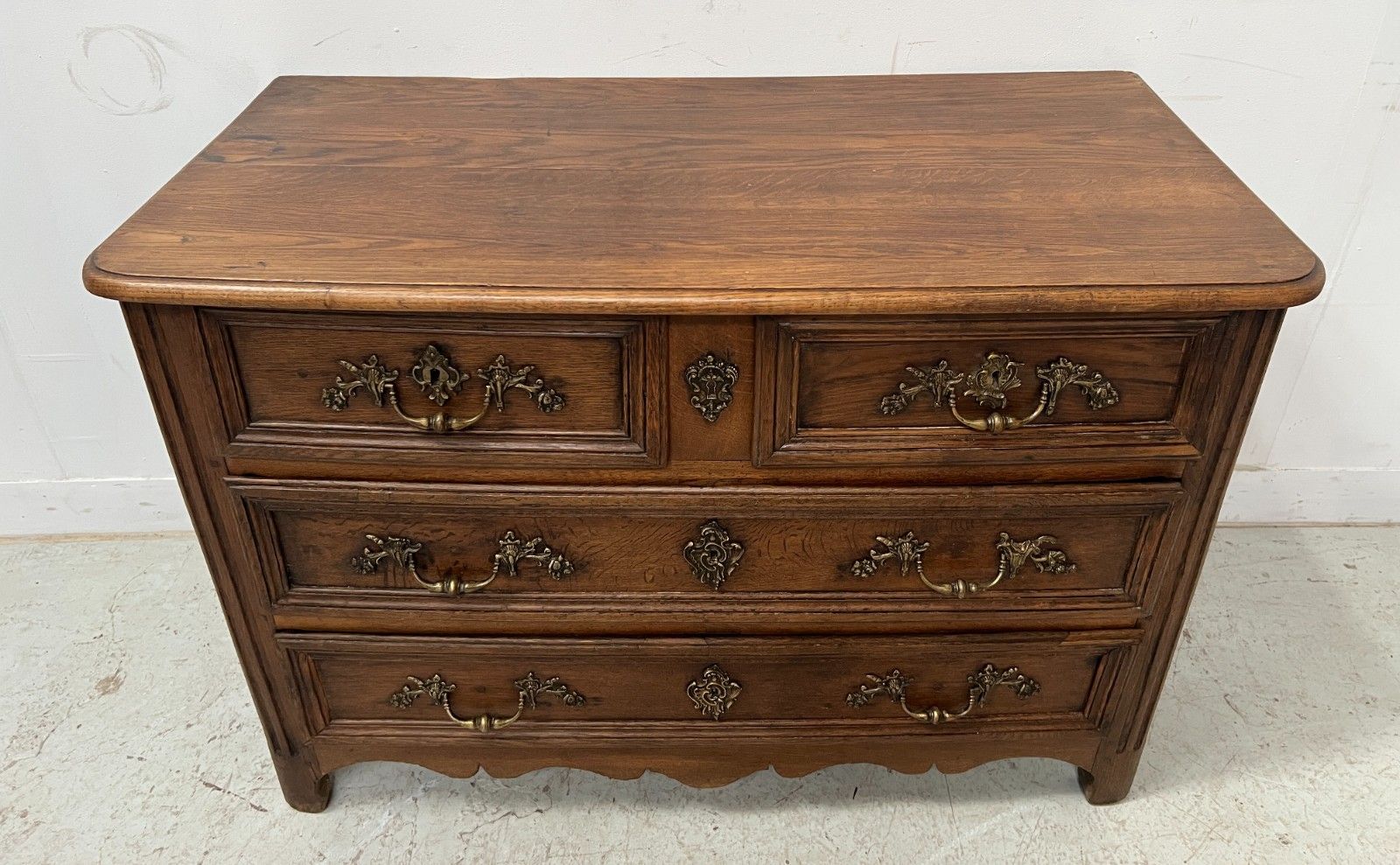 photo vinterior Louis XIV Style Solid Oak Dresser 18th Century