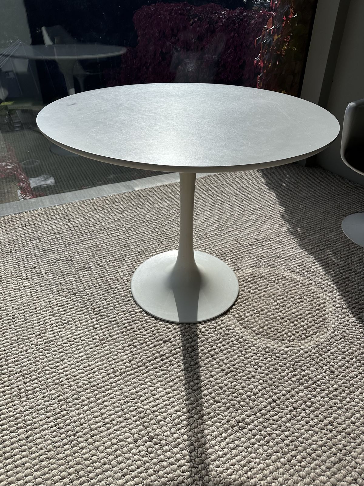 Maurice Burke Arkana Vintage White Tulip Dining Table