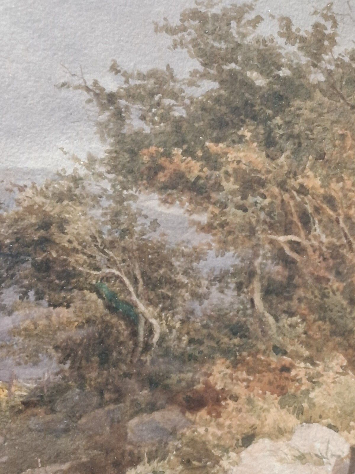 Antique John Henry Mole Watercolour Landscape Beach Mountain Scotland Original photo vinterior