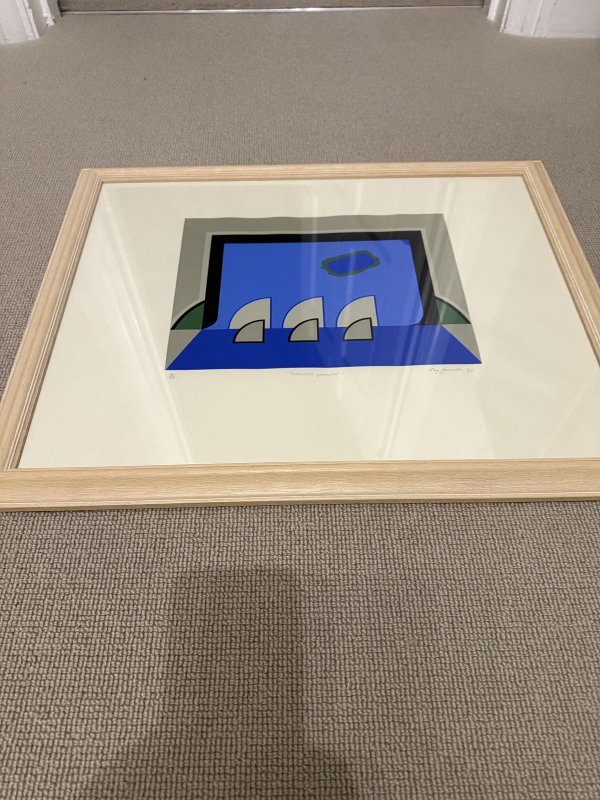 Ray Fawcett Limited Edition Print Framed 10/25 1972 photo for sale
