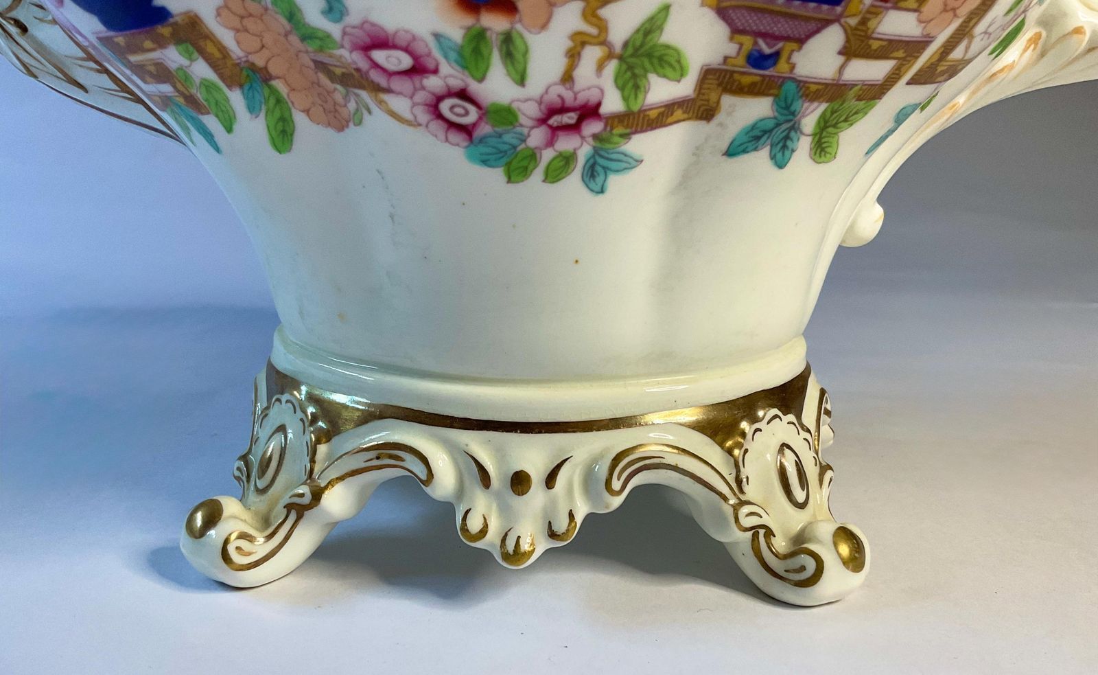 English Porcelain Teapot, Early 19th Century, With Provenance. A Rare Piece. photo vintage