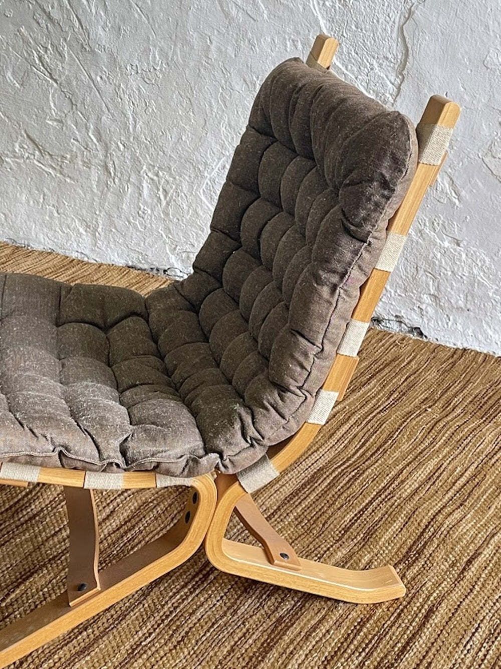 Mid Century Siesta Lounge Chair Attributed To Ingmar Relling 1960s photo buy