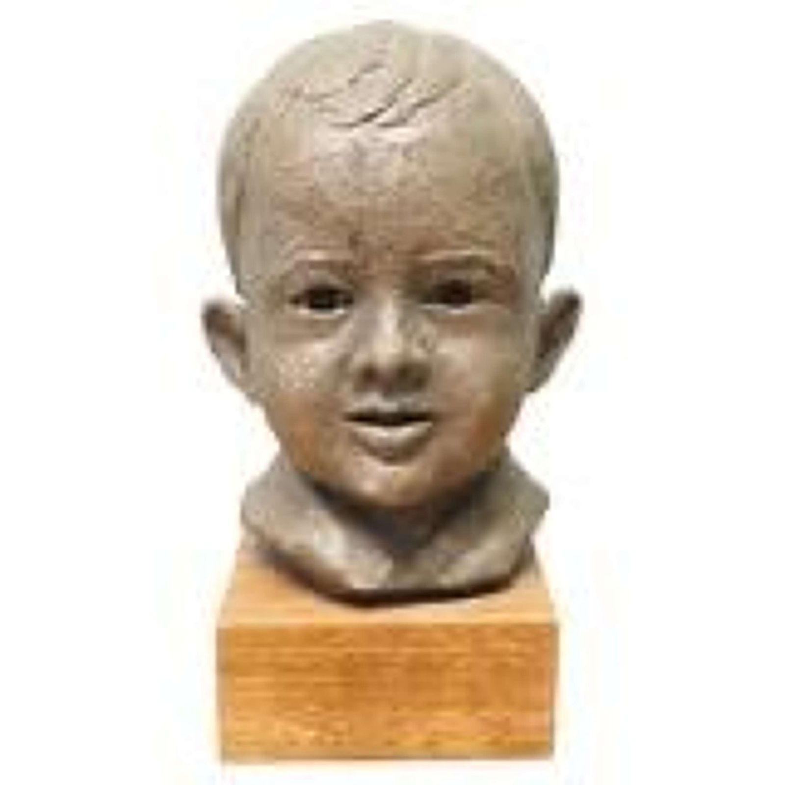 Artist’s Model Bust Of A Very Young Smiling Boy