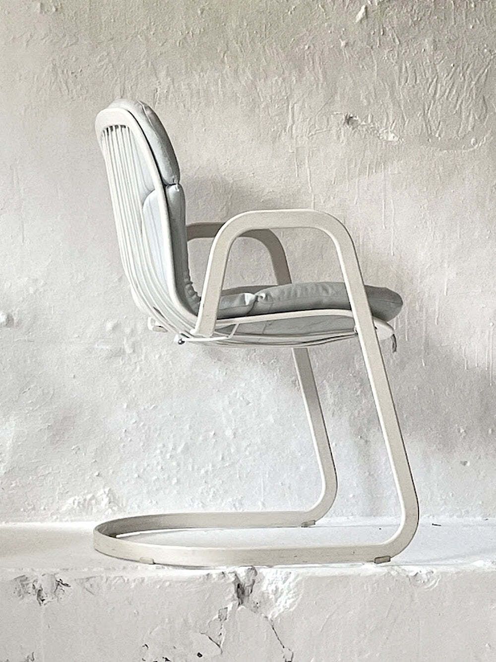 Cidue Dining Armchair By Willy Rizzo Italy 1970s photo for sale