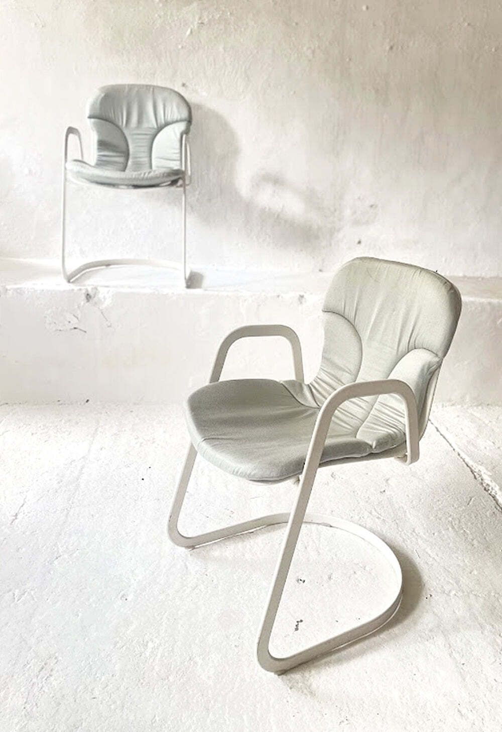Cidue Dining Armchair By Willy Rizzo Italy 1970s photo vinterior