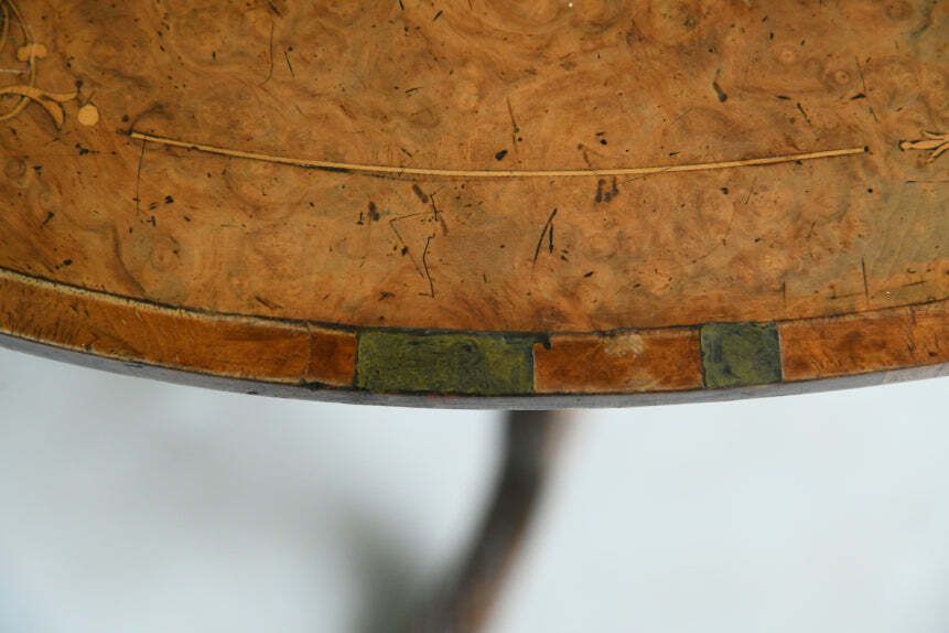 Victorian Burr Walnut Occasional Table photo vinterior