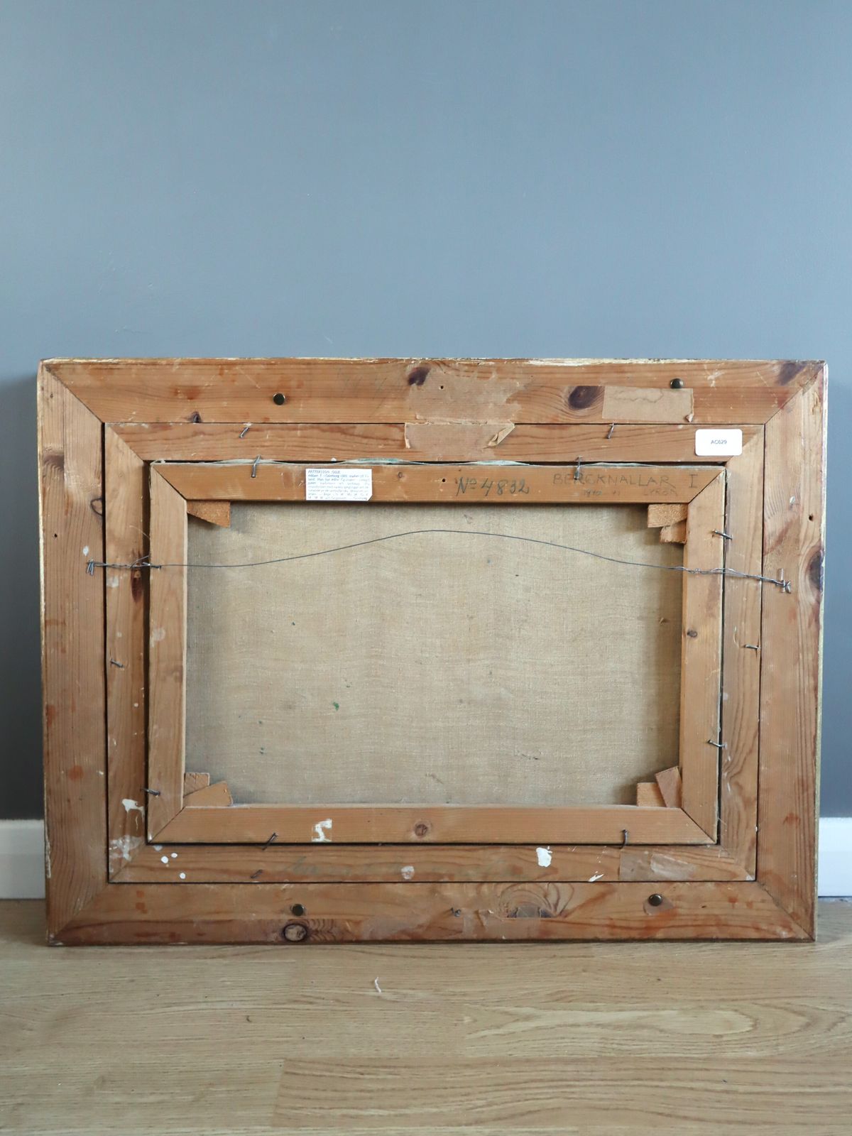 photo furniture Hillside Rhythm  Oil Painting, Mid 20th Century