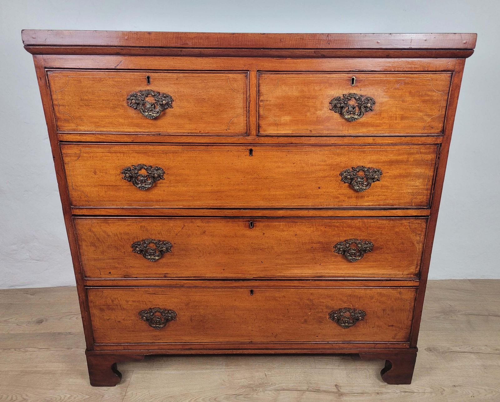 photo for sale Regency Chest Of Drawers 1800s Two Over Three Chest English