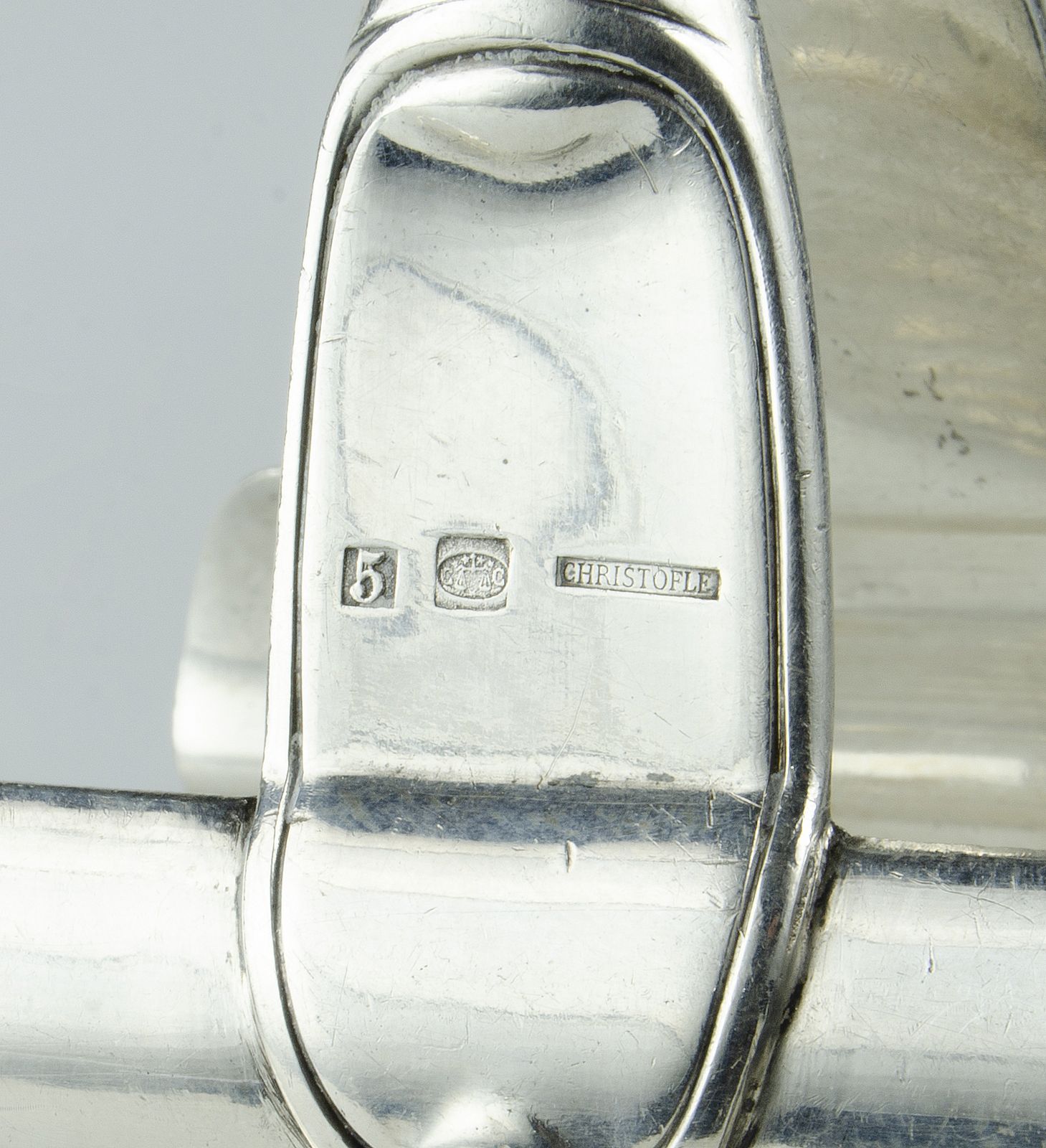 Set Of Early 1920s Art Déco Silver Plated Metal Articulated Asparagus Tongs/Pliers By Christofle, France, Formerly Part Of Argentine Navy Serveware photo buy