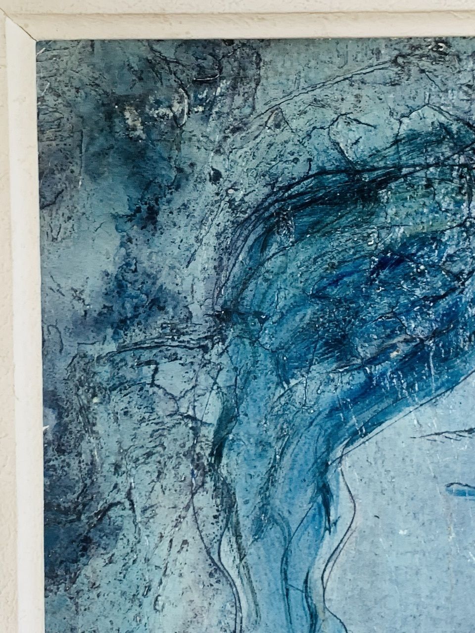 Javier Vilato, Composition, 1956, Oil Painting On Canvas, Framed photo vinterior