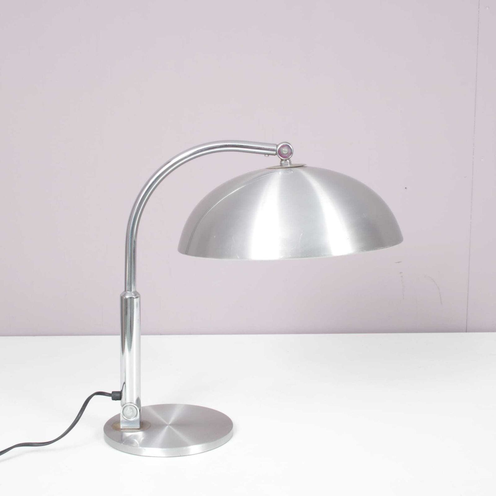 1950s Bauhaus Style Desk Lamp By H. Busquet For Hala, Netherlands photo vinterior