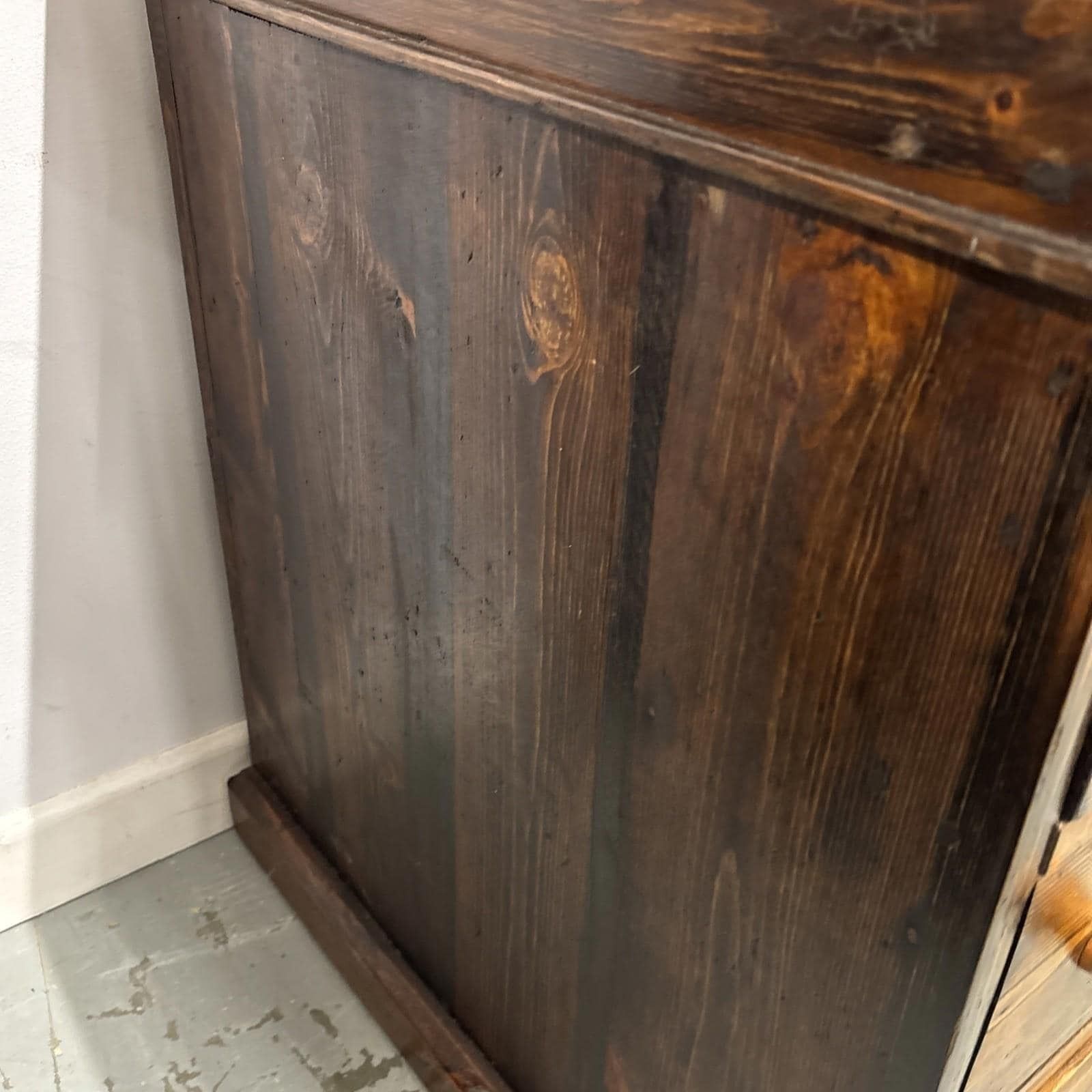 Vintage Wood Pedestal Desk – Traditional Writing Table With Drawers, Classic Home Office Furniture, Rustic Farmhouse Style Desk photo furniture