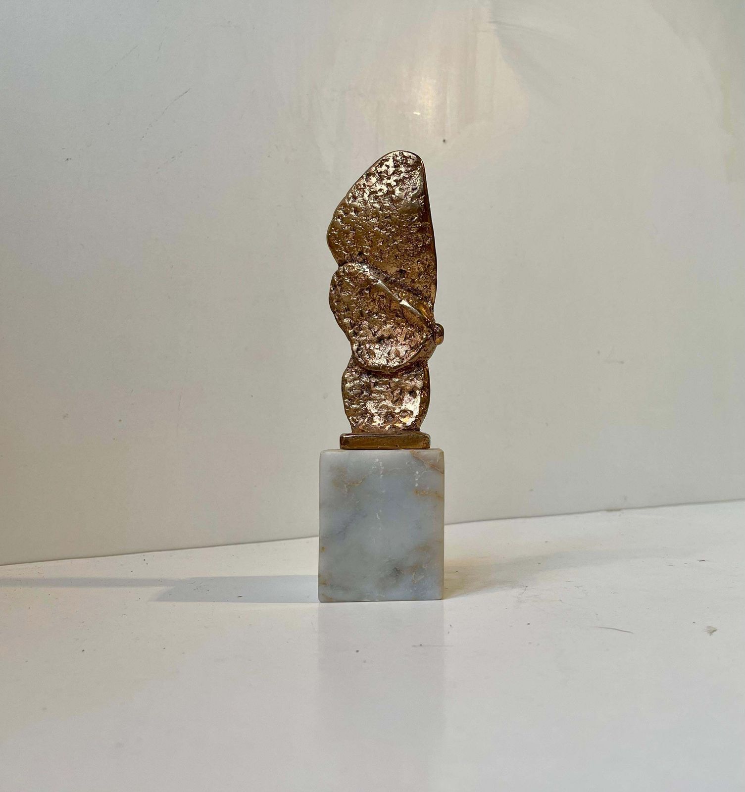 Knud Erik Christensen   Danish Brutalist Sculpture In Bronze, 1980s photo furniture