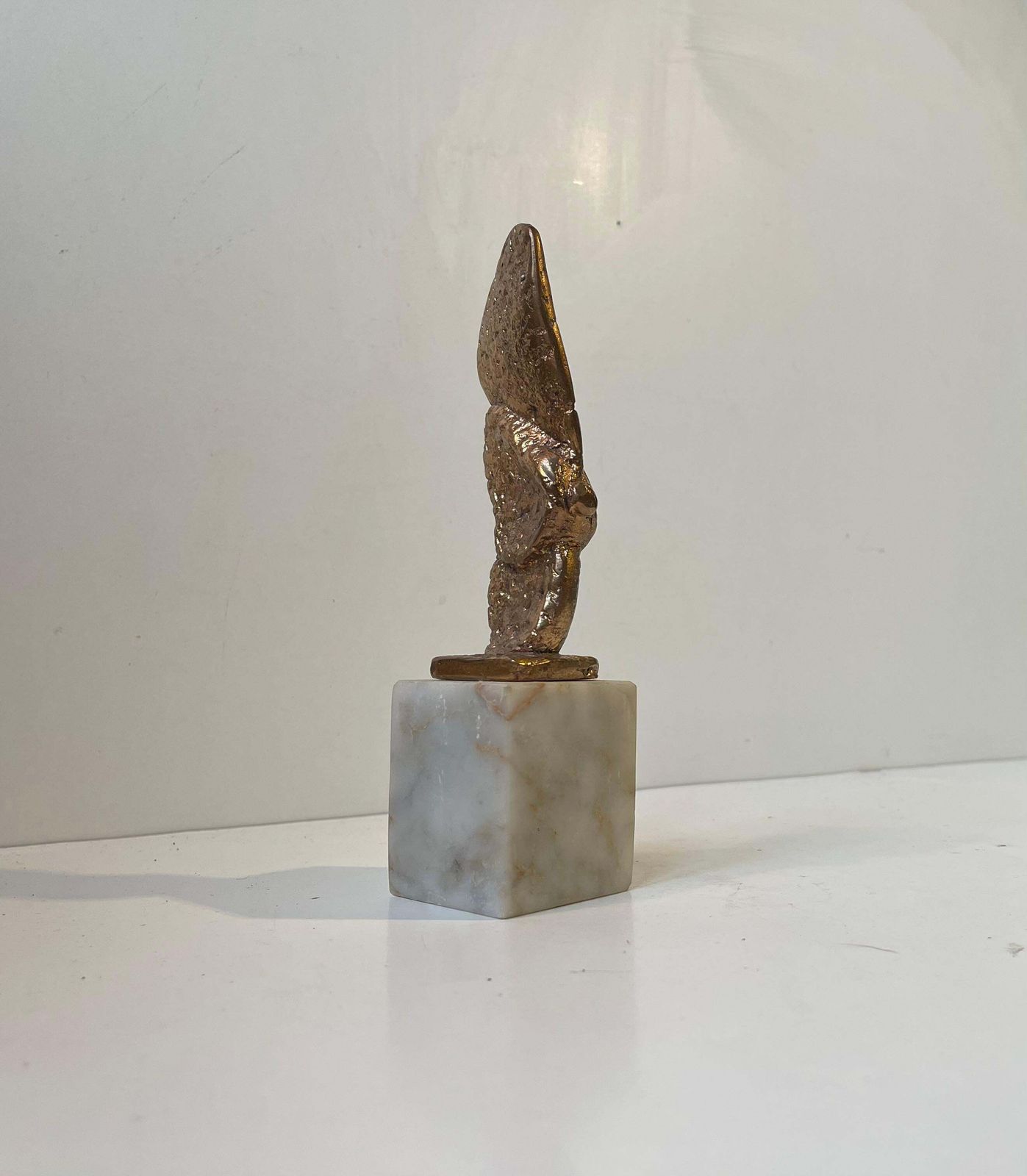 Knud Erik Christensen   Danish Brutalist Sculpture In Bronze, 1980s photo vinterior