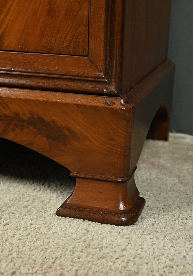Small Mahogany And Lemonwood Chiffonier Secretary – 1900 photo vintage
