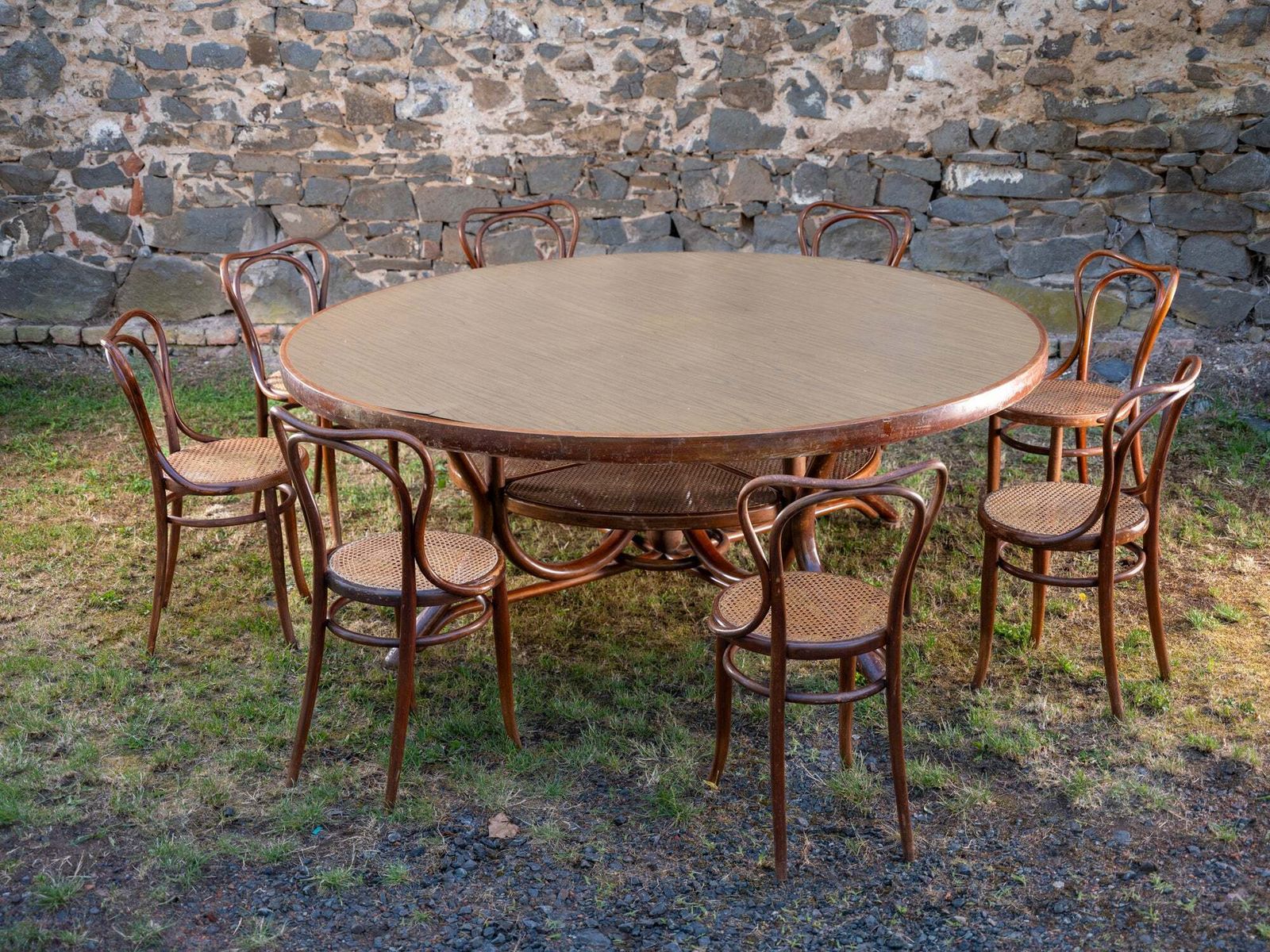 photo for sale Dining Set, Thonet Or J. & J. Kohn, 1900s–1930s, Austro Hungarian Empire