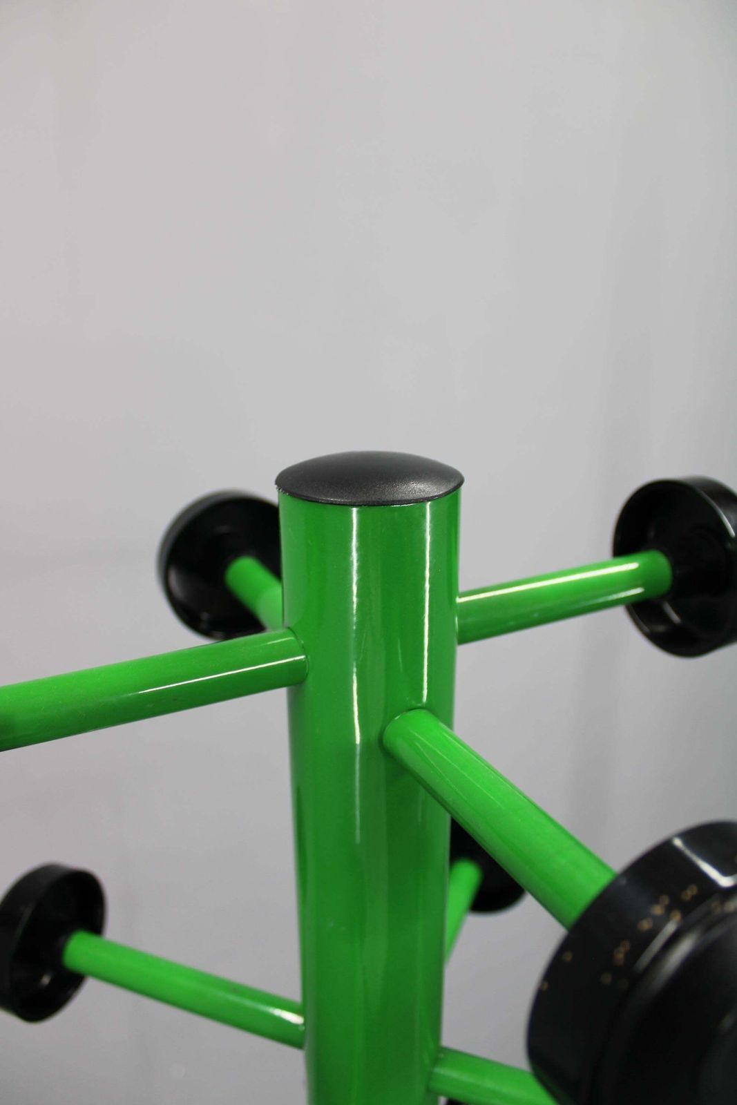 1970s Italian Lacquered Metal Coat Rack With Umbrella Holder photo vinterior
