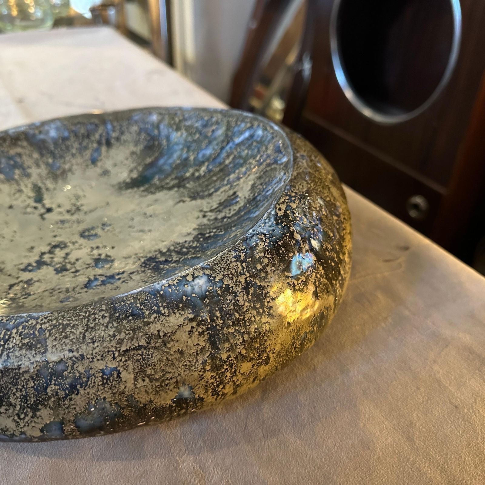 1971 Organic Modern Ceramic Centerpiece By Arnaldo Miniati photo for sale