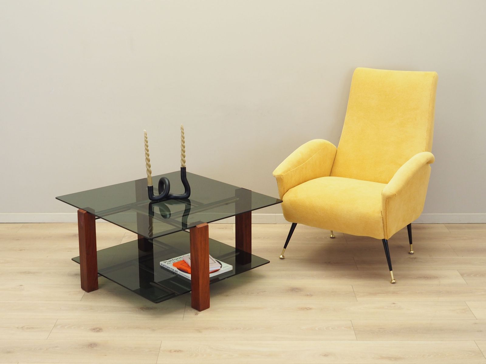 Glass Table, Italian Design, 1970s, Production: Italy photo 829.0