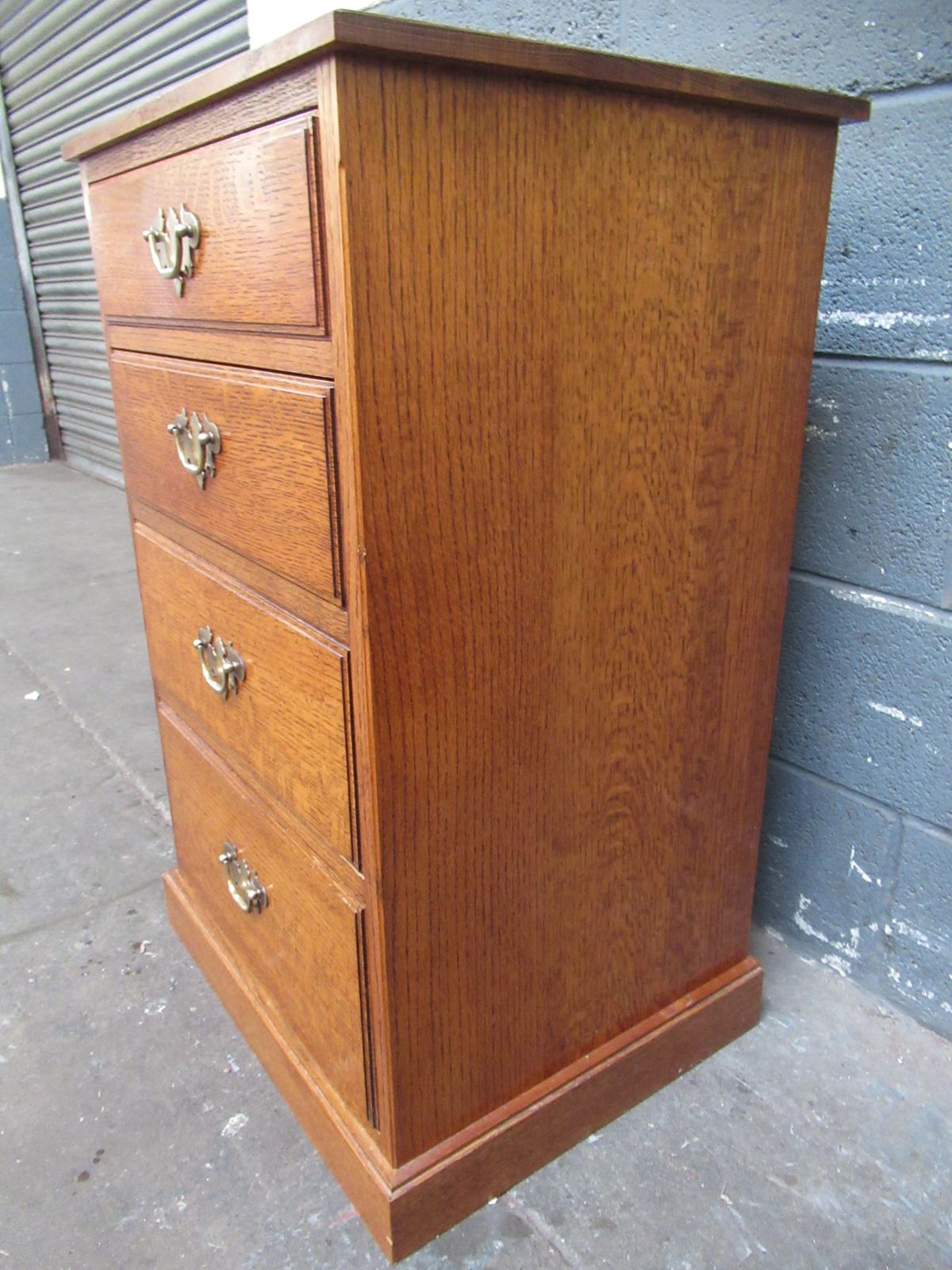 Oak Four Drawer Small  Chest Of Drawers photo buy