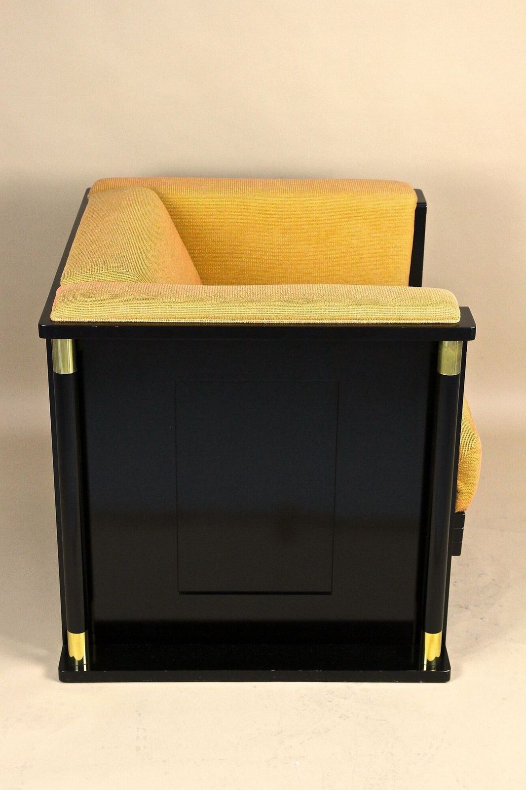 photo buy 20th Century Art Nouveau Black Armchair, School Of Josef Hoffmann, At Ca. 1910