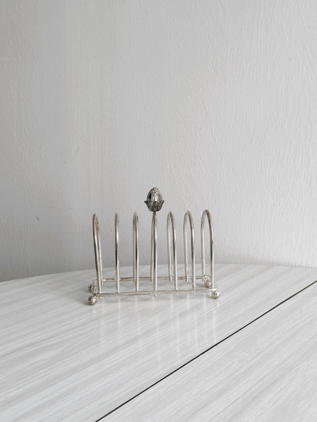 Antique Silver Metal Toast Rack, Letang Remy Style, Refined French Tableware, Elegant Decoration, Chic Breakfast, Gift