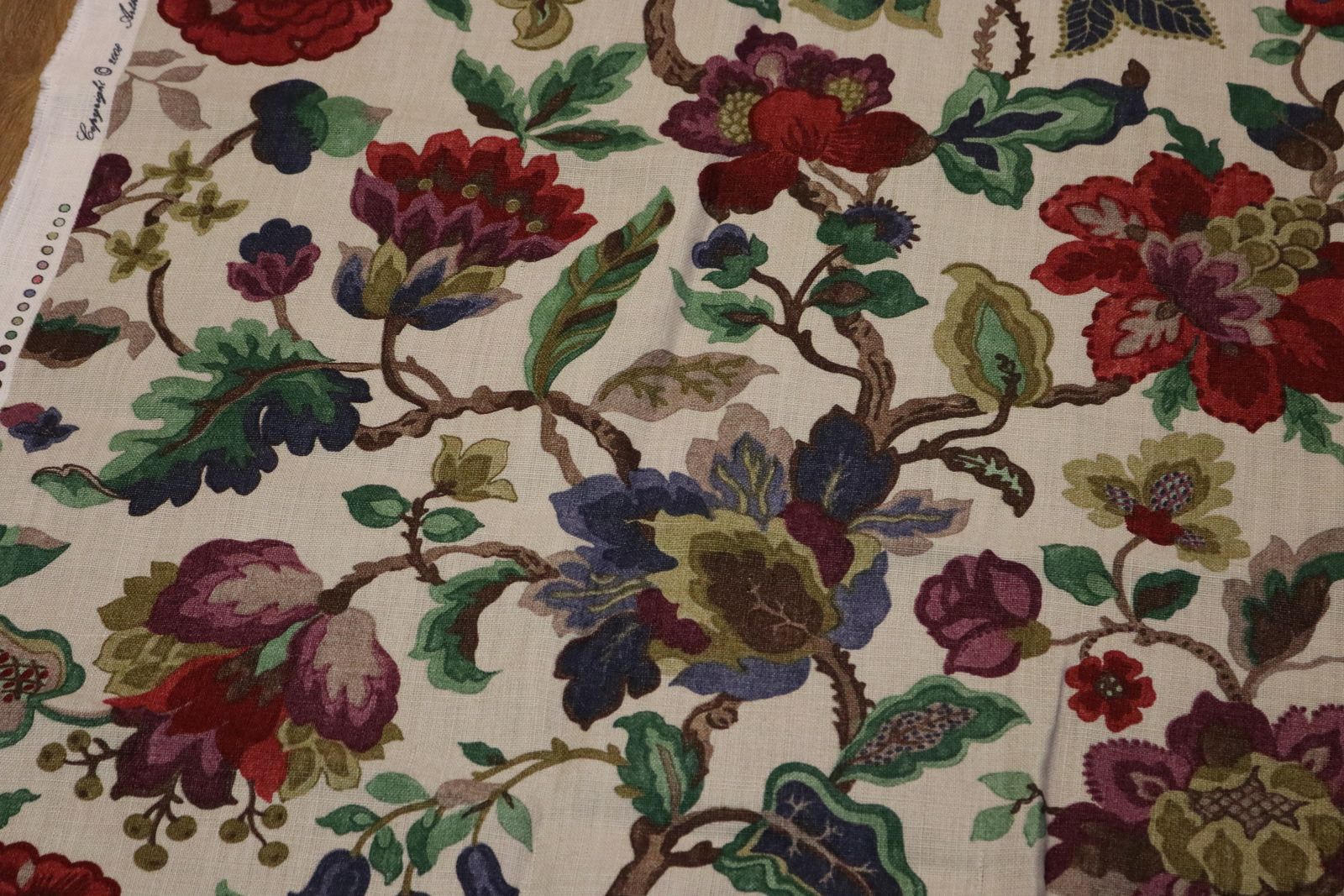 Textiles Sanderson Amanpuri Fabric, 21st Century photo