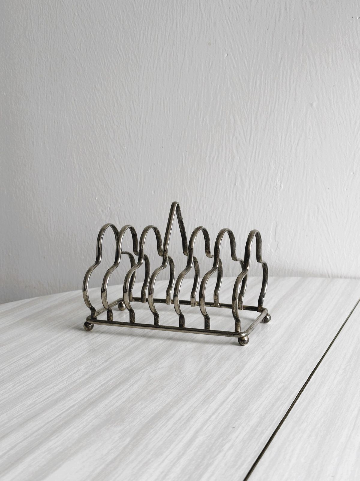 Silver Metal Toast Rack In The Létang Remy Style, Vintage Design, Chic Table Decoration, French Manufacturing, Metal Tableware, Stainless Steel