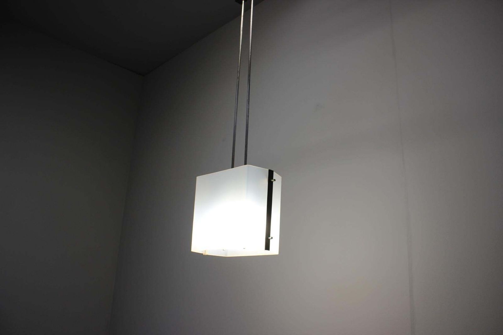 686.0 Mid Century Geometrische Hanglamp Van Lidokov, Jaren 1970, Tsjecho Slowakije photo