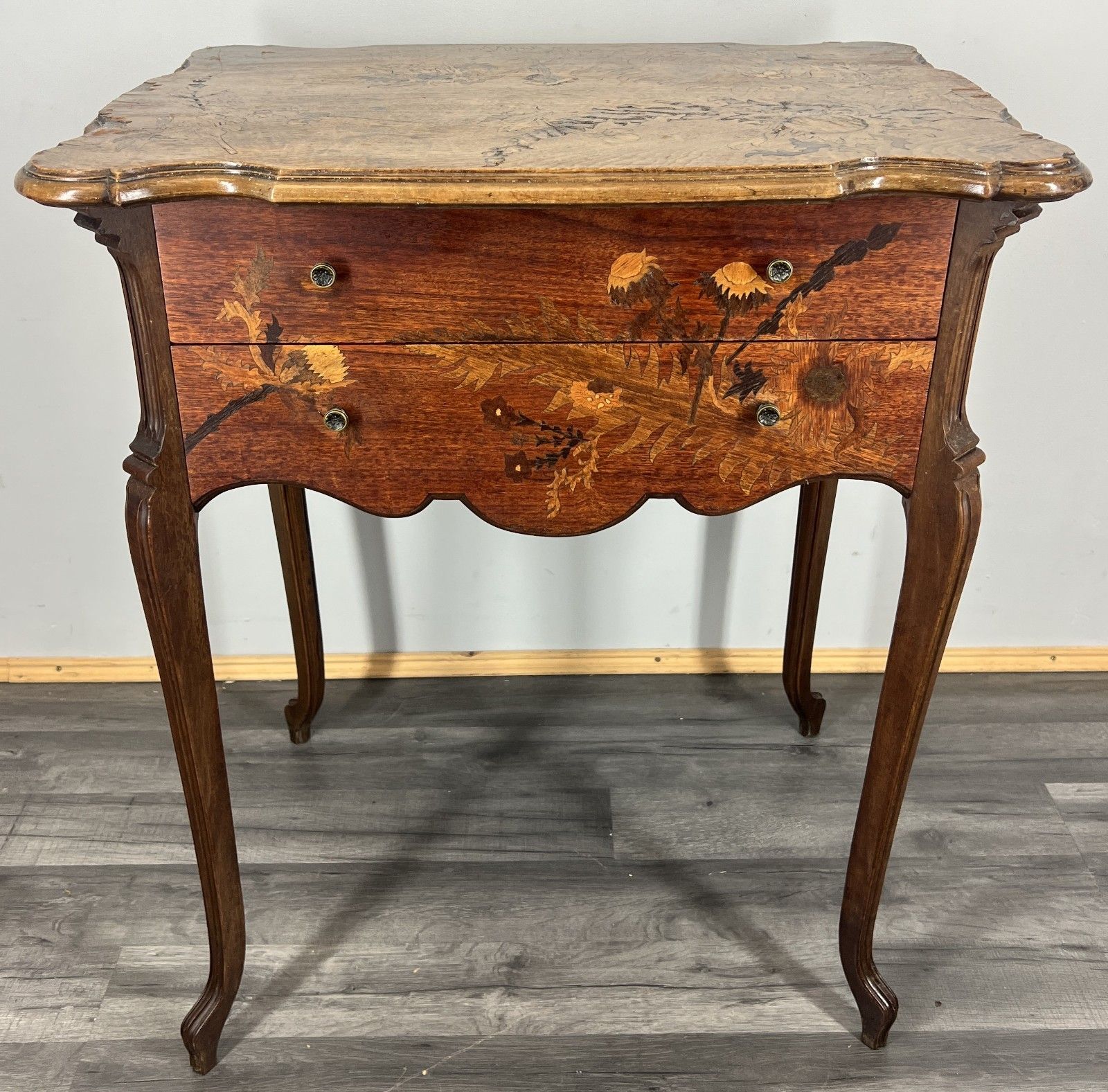 Cabinet Vintage French Louis XVI Style Oak Sideboard Carved Cupboard Lot 4290 photo Furniture