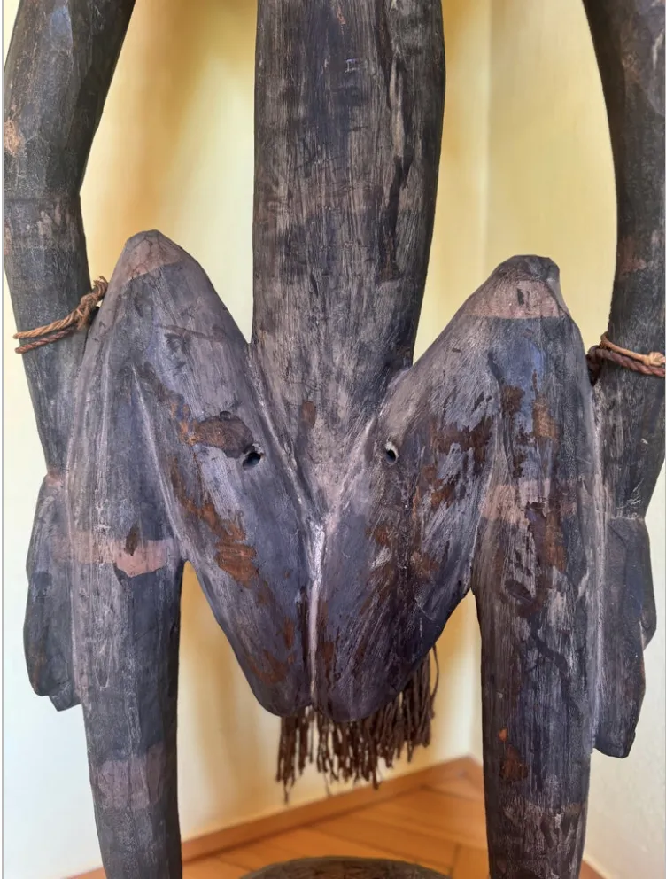 Monumental Papua New Guinea Spirit Figure, Mid 20th Century photo buy
