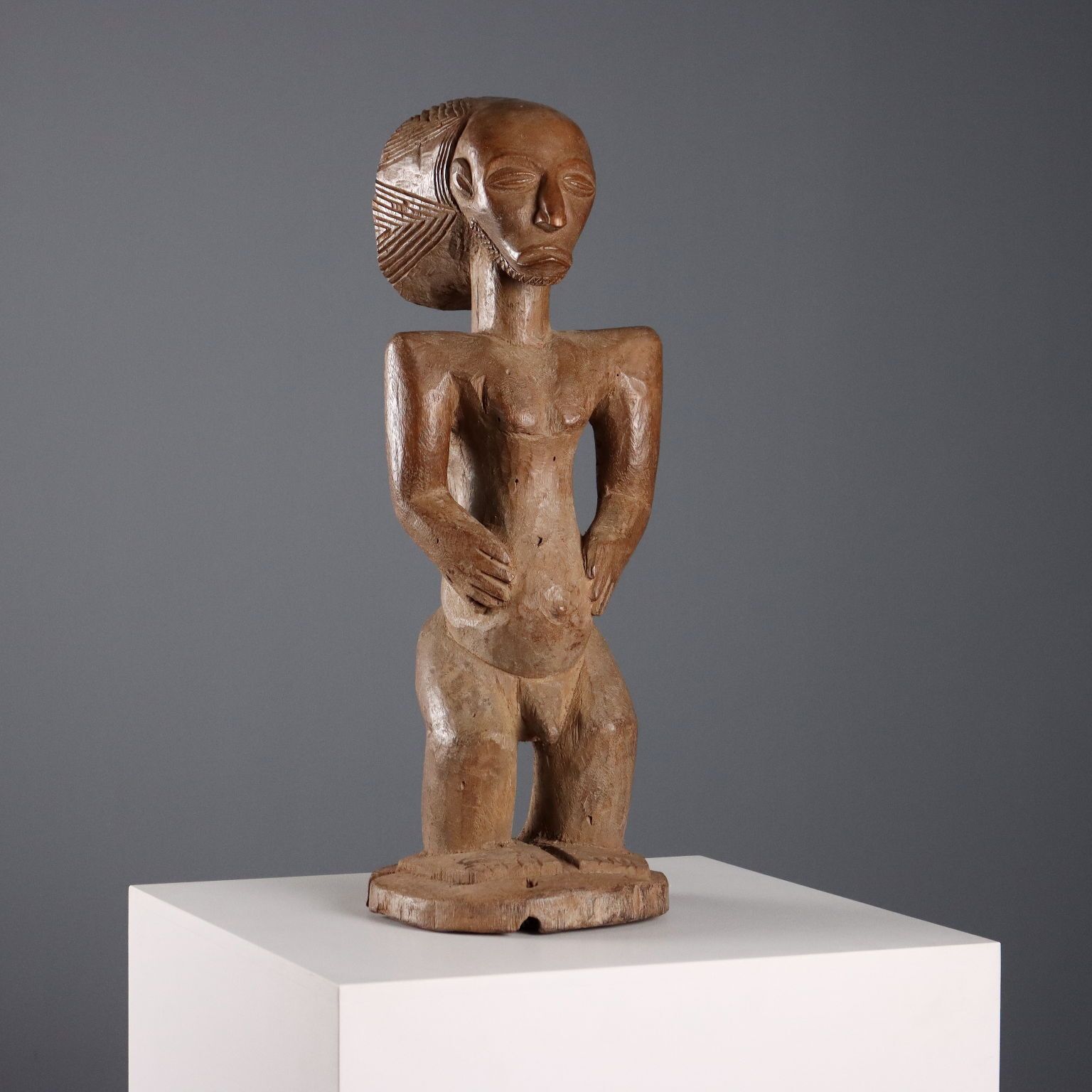Figura Di Antenato Scultura In Legno Arte Hemba